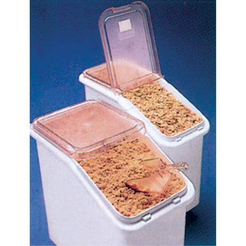 Mobile Ingredient Bins with Sliding Lid, 3.5 cu. ft. Capacity, 28" H x 15-1/2" W x 29-1/2" D Equipment World