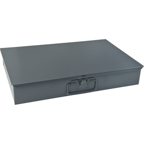 Compartment Steel Scoop Boxes , 18.34" W x 12.16" D x 3.16" H, 6 Horizontal Compartments Equipment World
