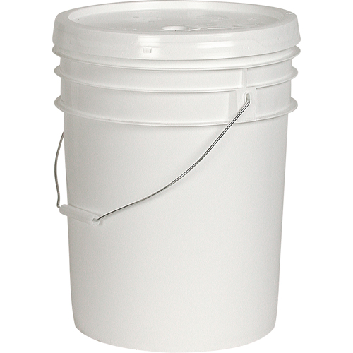 General Purpose Pail without Lid, Plastic, 4 L Equipment World