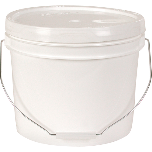 General-Purpose Pail with Lid, Plastic, 3 gal. Equipment World