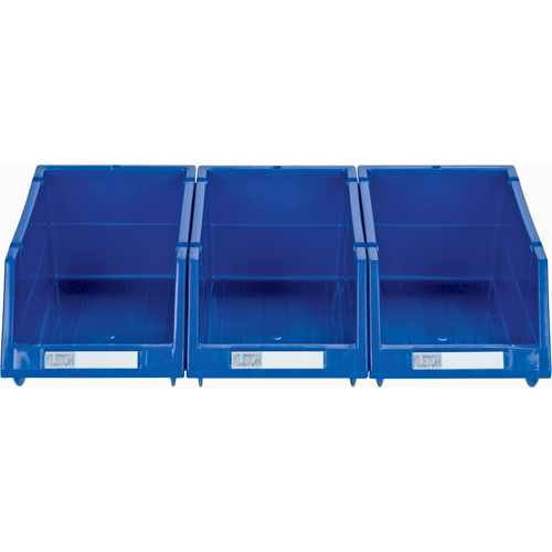 Stack & Hang Bin, 4-13/16" W x 3-3/16" H x 7-1/8" D, Blue Equipment World