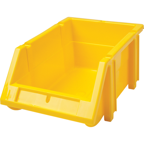 Stack & Hang Bin, 4-13/16" W x 3-3/16" H x 7-1/8" D, Yellow Equipment World