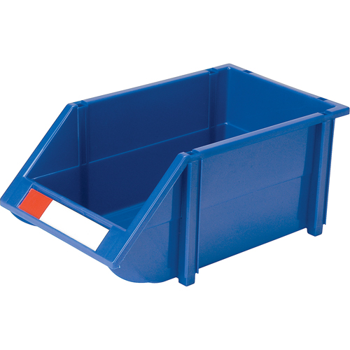 Stack & Hang Bin, 8-3/16" W x 6-3/16" H x 14" D, Blue Equipment World
