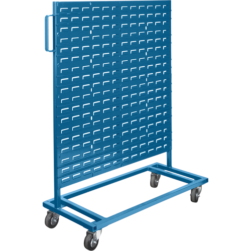 Mobile Bin Racks - Singled Sided, Single-sided, 36" W x 16" D x 46-1/2" H Equipment World