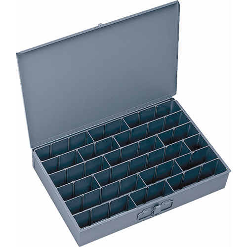 Compartment Scoop Boxes, 12" W x 18" D x 3" H, 17 Compartments Equipment World