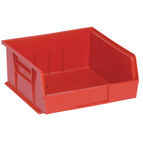 Ultra Stack & Hang Bin, 11" W x 5" H x 10-7/8" D, Red Equipment World