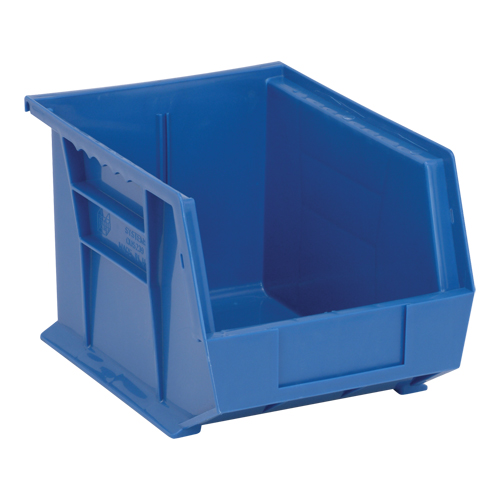 Ultra Stack & Hang Bin, 8-1/4" W x 7" H x 10-3/4" D, Blue Equipment World