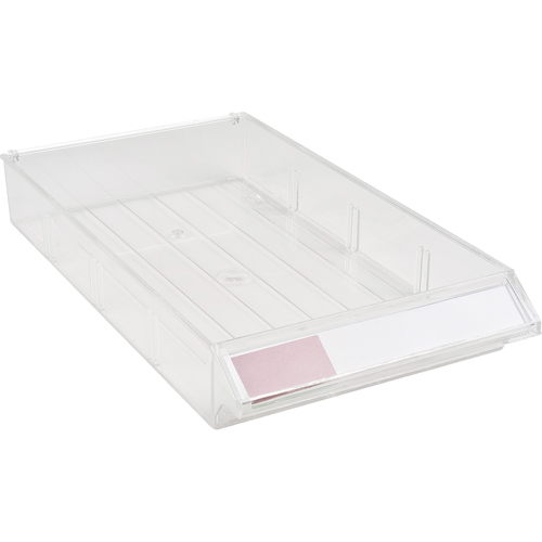 Replacement Drawer for KPC-300 Parts Cabinet, Plastic, 5-3/8" W x 9-13/16" D x 1-3/5" H, Clear Equipment World