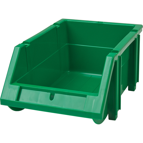 Stack & Hang Bin, 4-13/16" W x 3-3/16" H x 7-1/8" D, Green Equipment World