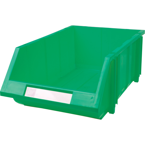 Stack & Hang Bin, 11-13/16" W x 7" H x 17-11/16" D, Green Equipment World