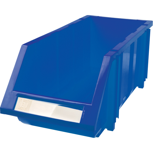 Stack & Hang Bin, 7-7/8" W x 7" H x 17-11/16" D, Blue Equipment World