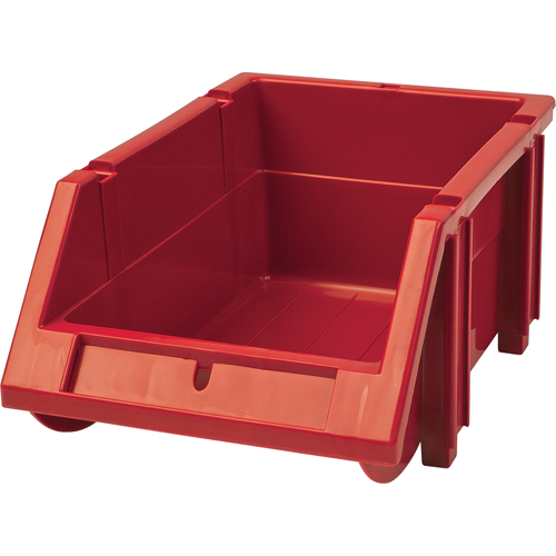 Stack & Hang Bin, 4-13/16" W x 3-3/16" H x 7-1/8" D, Red Equipment World