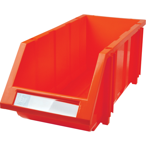Stack & Hang Bin, 8-3/16" W x 6-3/16" H x 14" D, Red Equipment World