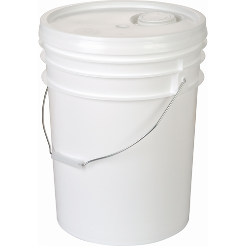 Pail With Gasket Lid, Plastic, 20 L Equipment World