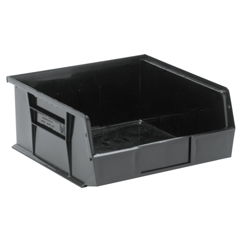 Ultra Stack & Hang Bin, 11" W x 5" H x 10-7/8" D, Black Equipment World