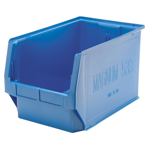 MAGNUM Bin, 11-7/8" H x 12-3/8" W x 19-3/4" D, 150 lbs. Capacity, Black Equipment World