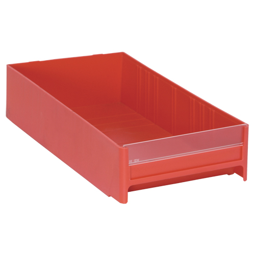 Cabinet Drawer, 5-5/8" W x 11" D x 2-1/2" H, Red Equipment World