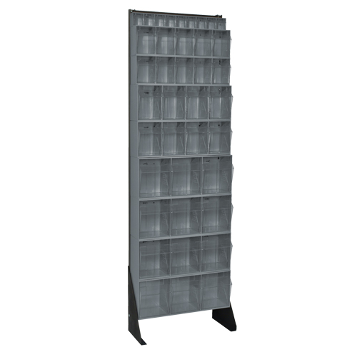 Tip-Out Bins Stand, 23-5/8" W x 8" D x 75" H, 36 Drawers Equipment World