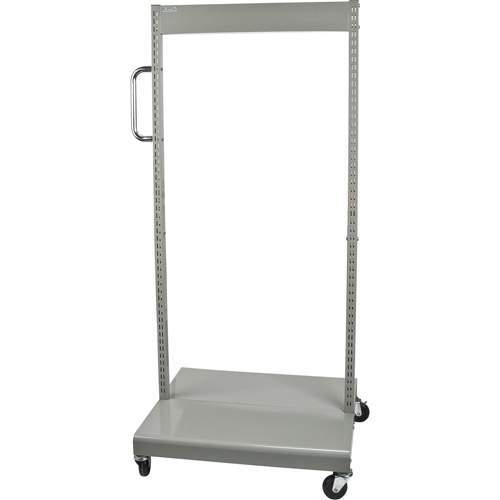 Mobile Tilt Bin Rack - Cart Only, Double-sided, 26-1/4" W x 22" D x 57-1/2" H Equipment World