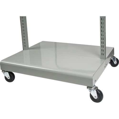 Mobile Tilt Bin Rack - Cart Only, Double-sided, 26-1/4" W x 22" D x 57-1/2" H Equipment World