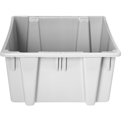 Stack & Nest Palletote Box, 13" x 15.5" x 19.5", Grey Equipment World