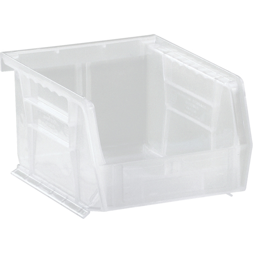 Clear-View Ultra Stack & Hang Bin, 4-1/8" W x 3" H x 5-3/8" D, Clear Equipment World