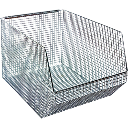 Wire Mesh Stack & Hang Bins Equipment World