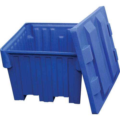 Nesting Forklift Bin Lid Equipment World