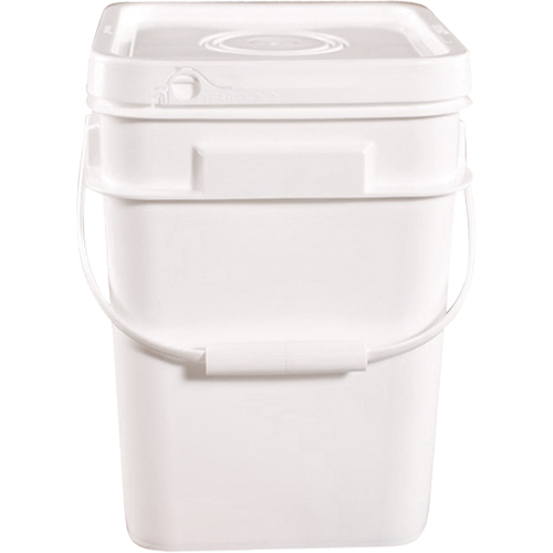 Square Pail, Plastic, 4 gal. Equipment World