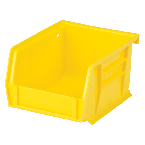 Stack & Hang Bin, 4-1/8" W x 3" H x 5-3/8" D, Yellow Equipment World