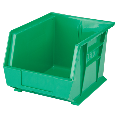 Stack & Hang Bin, 8-1/4" W x 7" H x 10-3/4" D, Green Equipment World