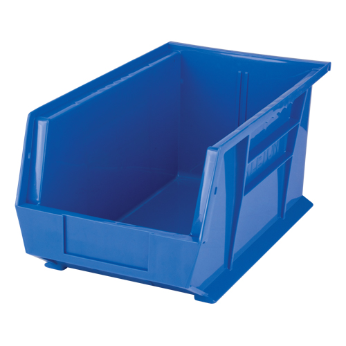 Stack & Hang Bin, 8-1/4" W x 7" H x 14-3/4" D, Blue Equipment World