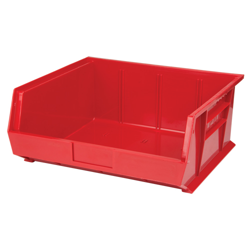 Stack & Hang Bin, 16-1/2" W x 7" H x 14-3/4" D, Red Equipment World