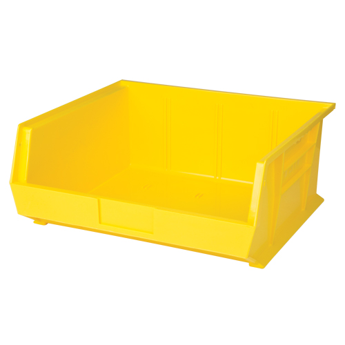 Stack & Hang Bin, 16-1/2" W x 7" H x 14-3/4" D, Yellow Equipment World
