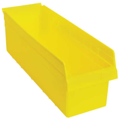 Bacs pour &eacute;tag&egrave;re Store-Max, 8-3/8" la x 8" H x 23-5/8" p, Jaune, Capacit&eacute; 68 lb Equipment World