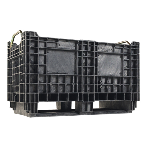 Heavy-Duty BulkTote&reg; Container, 30" L x 16" W x 19.2" H, Black Equipment World