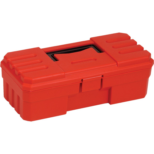 Tool Box, 12" W x 6" D x 4" H, Red Equipment World