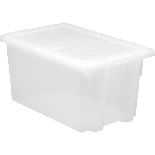 Contenant robuste Stack & Nest, 8" x 13,5" x 19,5", Transparent Equipment World