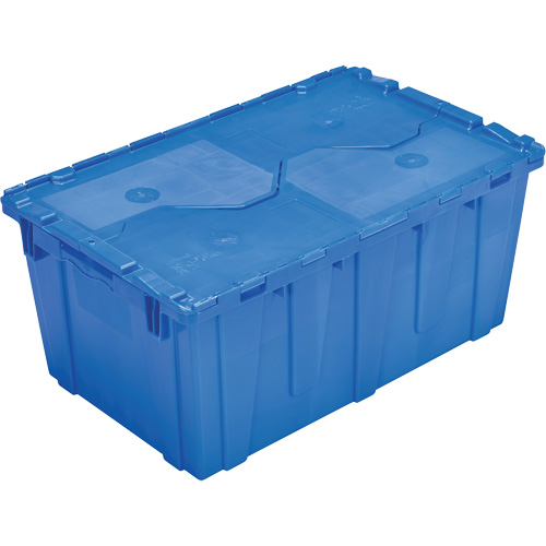 FP243C FliPak Nestable Tote, 26.9" x 16.9" x 12.1", Blue Equipment World