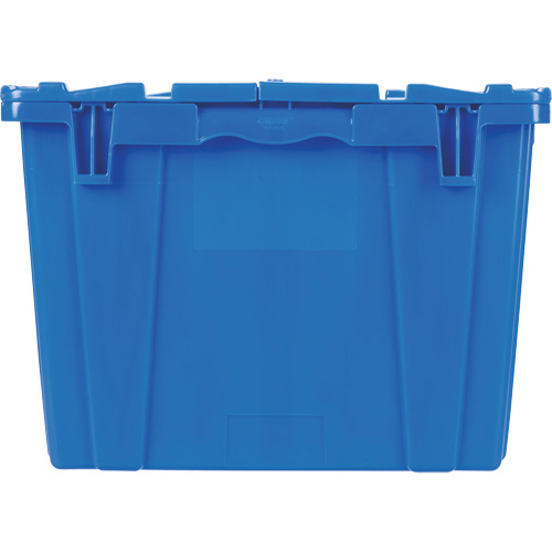 FP243C FliPak Nestable Tote, 26.9" x 16.9" x 12.1", Blue Equipment World