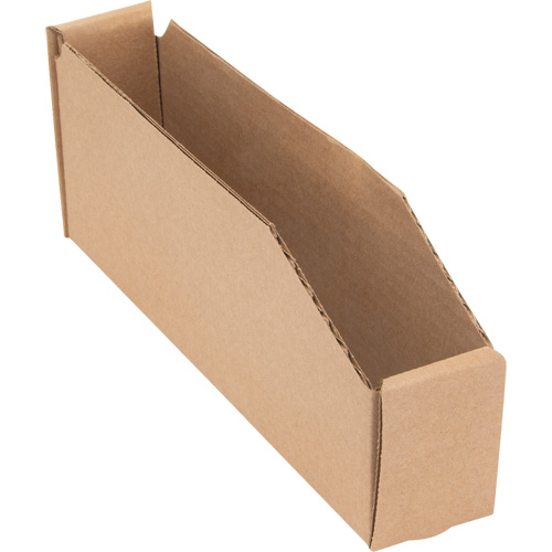 Boîtes profondes en carton ondul&eacute;, 1-15/16" la x 11-1/4" p x 4-1/2" h, Beige Equipment World