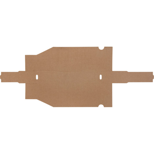 Boîtes profondes en carton ondul&eacute;, 1-15/16" la x 11-1/4" p x 4-1/2" h, Beige Equipment World