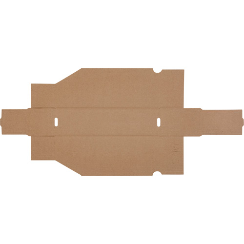Boîtes profondes en carton ondul&eacute;, 2-7/8" la x 11-1/4" p x 4-1/2" h, Beige Equipment World