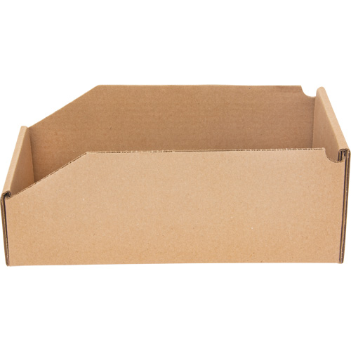Boîtes profondes en carton ondul&eacute;, 5-3/4" la x 11-1/4" p x 4-1/2" h, Beige Equipment World