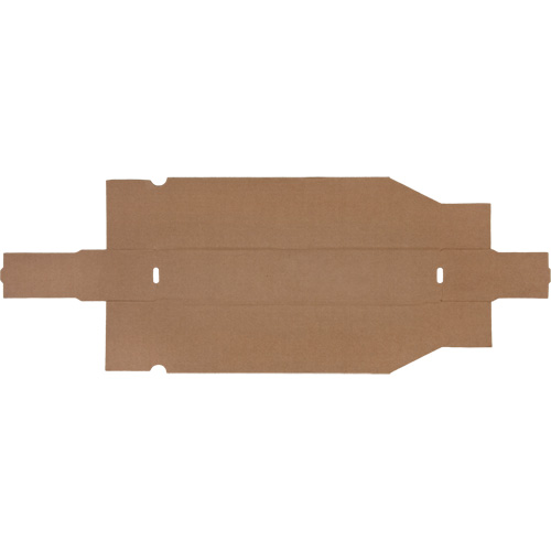 Deep Corrugated Parts Bins, 1-7/8" W x 17-1/8" D x 4-1/2" H, Beige Equipment World