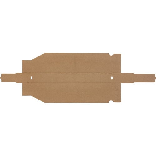 Deep Corrugated Parts Bins, 2-7/8" W x 17-1/4" D x 4-1/2" H, Beige Equipment World