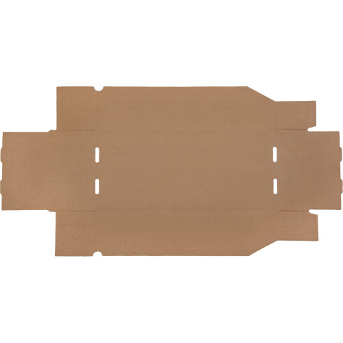 Deep Corrugated Parts Bins, 7-3/4" W x 17-1/4" D x 4-1/2" H, Beige Equipment World