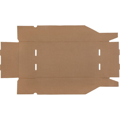 Deep Corrugated Parts Bins, 9-3/4" W x 17-1/4" D x 4-1/2" H, Beige Equipment World