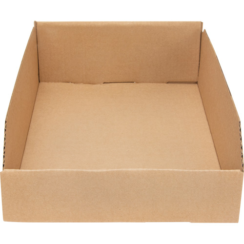 Boîtes profondes en carton ondul&eacute;, 11-3/4" la x 17-1/4" p x 4-1/2" h, Beige Equipment World
