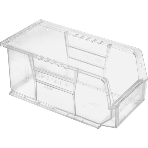 Crystal Clear Ultra Bins, 5-1/2" W x 5" H x 10-7/8" D, Clear Equipment World